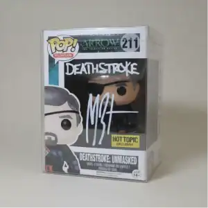 Funko Pop! Death Stroke #211 Autografiado