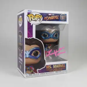 Funko Pop! Ms.Marvel #1077 Autografiado